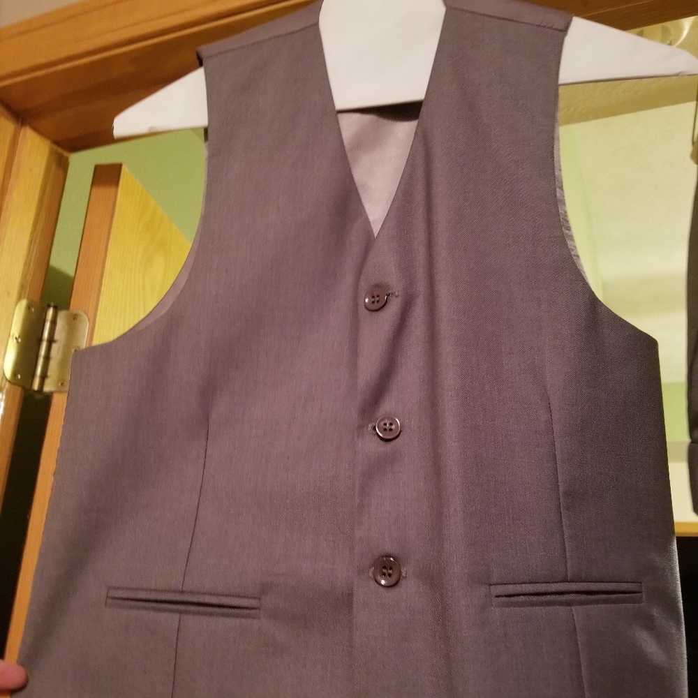 Boys gray suit